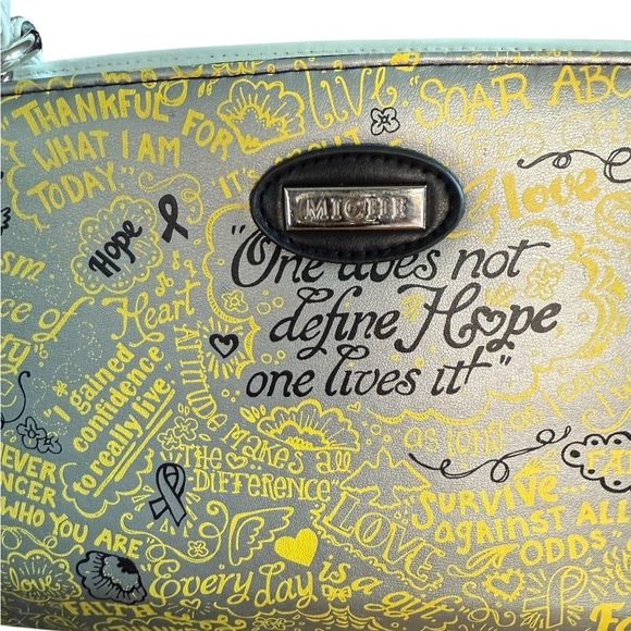 MICHE Classic Black Bag with 4 Detachable Fronts: Zebra,Cheetah Hope,Pink Pebble - Picture 6 of 15